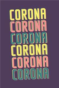 Corona Notebook