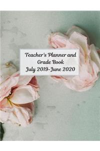 Teacher's Planner and Grade Book July 2019- June 2020