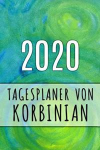 2020 Tagesplaner von Korbinian