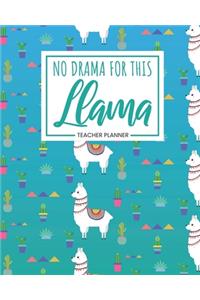 Teacher Planner No Drama For This Llama