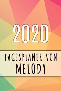 2020 Tagesplaner von Melody