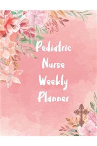 Pediatric Nurse Weekly Planner