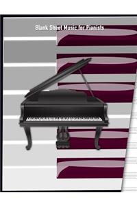 Blank Sheet Music for Pianists
