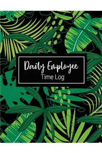 Daily Employee Time Log