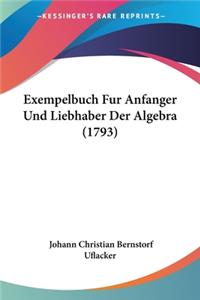 Exempelbuch Fur Anfanger Und Liebhaber Der Algebra (1793)
