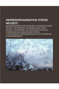 Heeresorganisation (Fruhe Neuzeit)