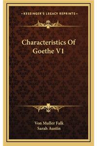 Characteristics of Goethe V1