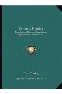 Syntaxis Plautina