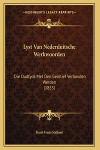 Lyst Van Nederduitsche Werkwoorden