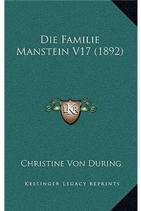 Die Familie Manstein V17 (1892)