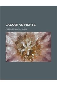 Jacobi an Fichte