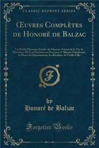 Oeuvres Complètes de Honoré de Balzac
