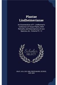 Plantae Lindheimerianae