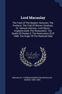 Lord Macaulay