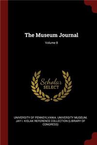 The Museum Journal; Volume 8