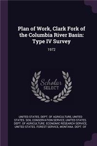 Plan of Work, Clark Fork of the Columbia River Basin