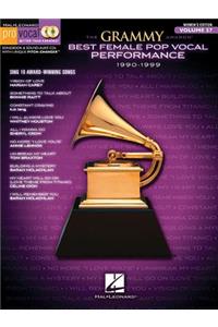 The Grammy Awards Best Female Pop Vocal Performance 1990-1999