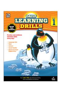 Daily Learning Drills, Grade 1