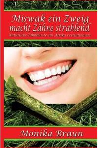 Miswak ein Zweig macht Zähne strahlend