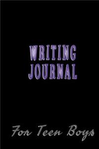 Writing Journal For Teen Boys