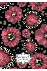 Notebook Journal: Dot-grid, Graph, Lined, Blank No Lined Flower Wallpaper.6 Pocket Notebook Journal Diary (Blank Notebook Journal)