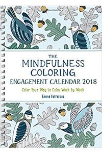 Mindfulness Coloring Engagement Calendar 2018