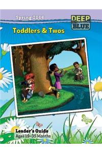 Deep Blue Toddlers & Twos Leader's Guide Spring 2016