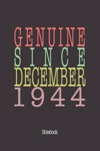 Genuine Since December 1944