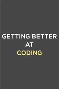 getting better at coding