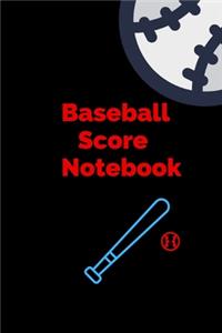 Baseball Score Notebook