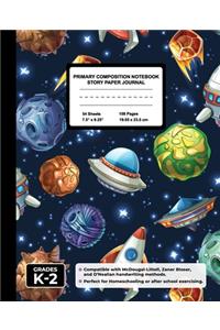 Primary Composition Notebook Story Paper Journal