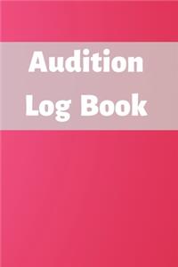 Audition Log Book