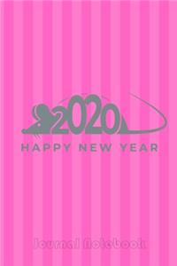 Happy New Year 2020 journal notebook
