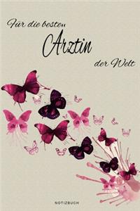 Für die beste Ärztin der Welt - Notizbuch