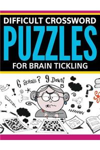 Difficult Crossword Puzzles For Brain Tickling