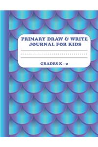 Primary Draw & Write Journal for Kids Grades K-2