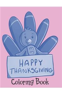 Happy Thanksgiving - Coloring Book