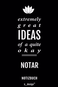 Notizbuch für Notare / Notar / Notarin