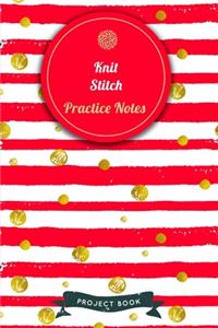 Knit Stitch Practice Notes