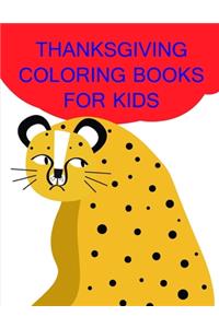Thanksgiving Coloring Books for Kids