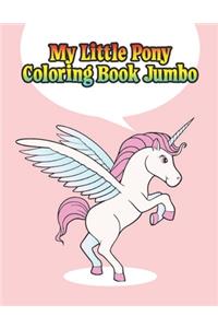 my little pony coloring book jumbo