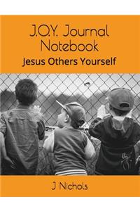 J.O.Y. Journal Notebook