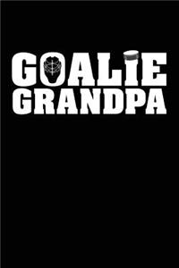 Goalie Grandpa: Blank Lined Notebook Journal