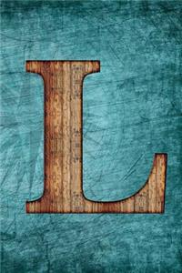 Monogrammed Notebook - L