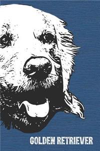 Golden Retriever Lined Notebook