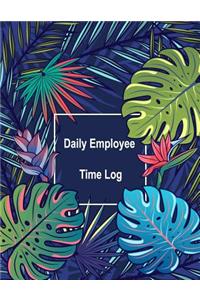 Daily Employee Time Log