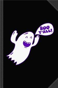 Boo Y'All Ghost Journal Notebook