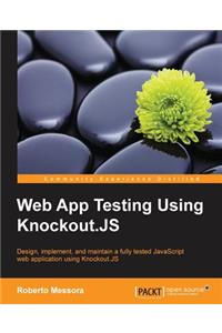 Web App Testing Using Knockout.JS