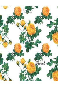 Floral Composition Notebook