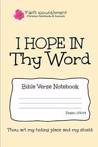 I Hope in Thy Word